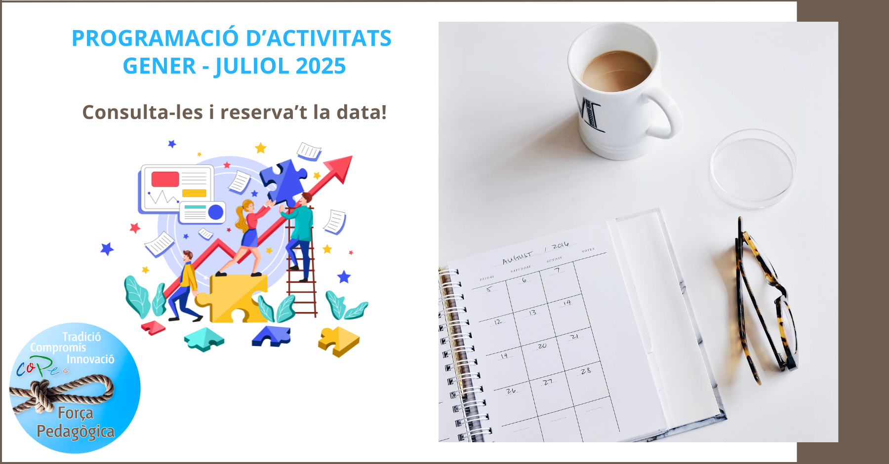 PROGRAMACIÓ ACTIVITATS GENER - JULIOL 2025