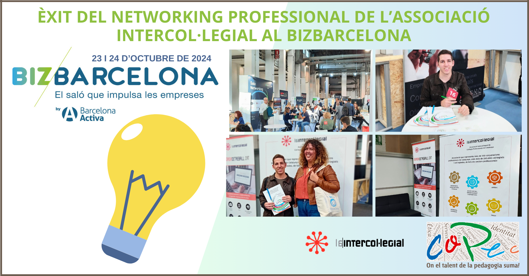 ÈXIT DEL NETWORKING PROFESSIONAL DE L’ASSOCIACIÓ INTERCOL·LEGIAL AL BIZBARCELONA