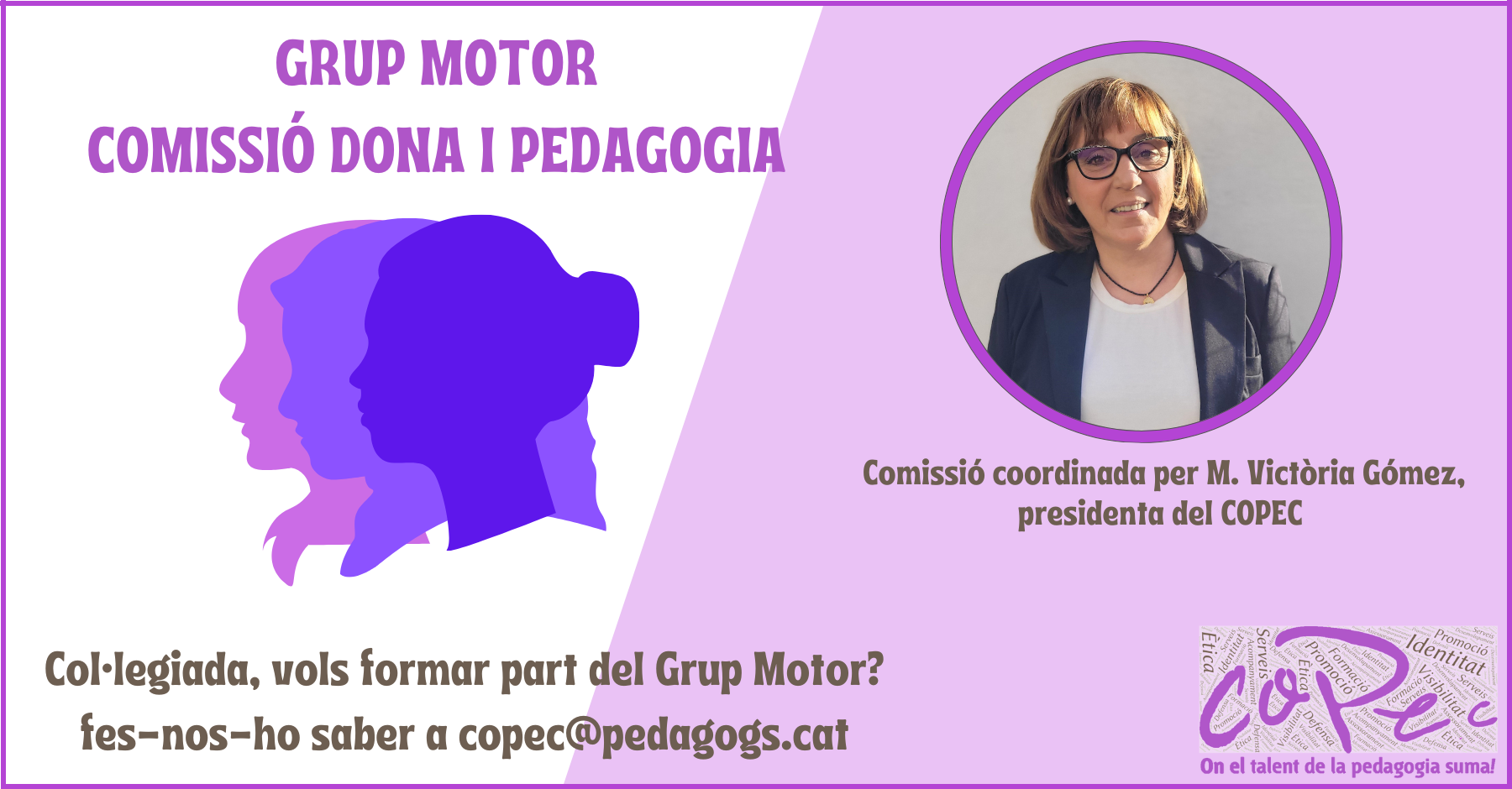 COMISSIÓ DONA I PEDAGOGIA - CREACIÓ DEL GRUP MOTOR