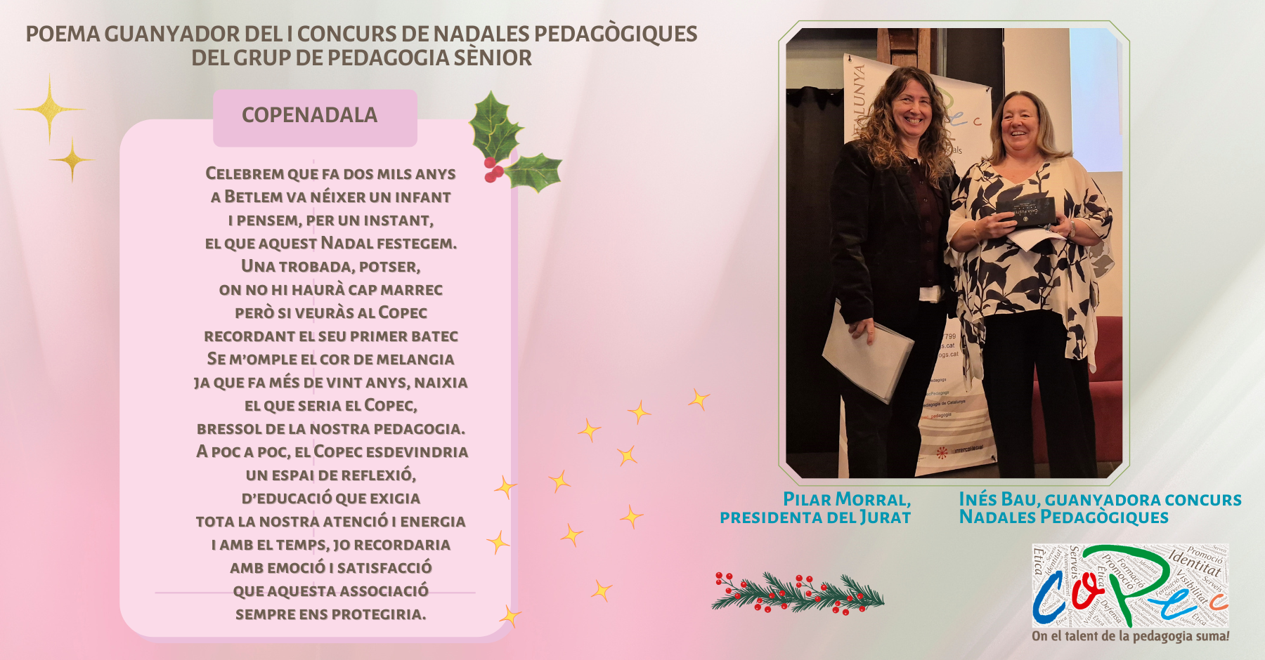 LLIURAMENT DEL I CONCURS DE NADALES PEDAGÒGIQUES