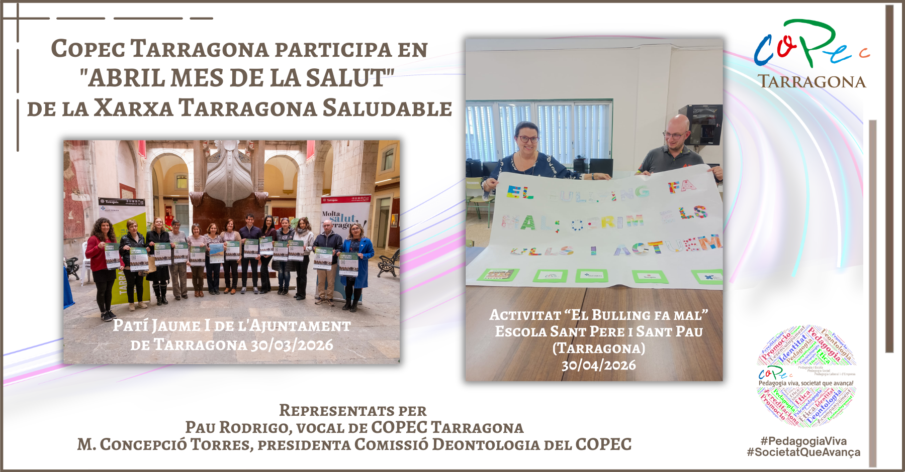 COPEC TARRAGONA - "ABRIL MES DE LA SALUT" XARXA TARRAGONA SALUDABLE