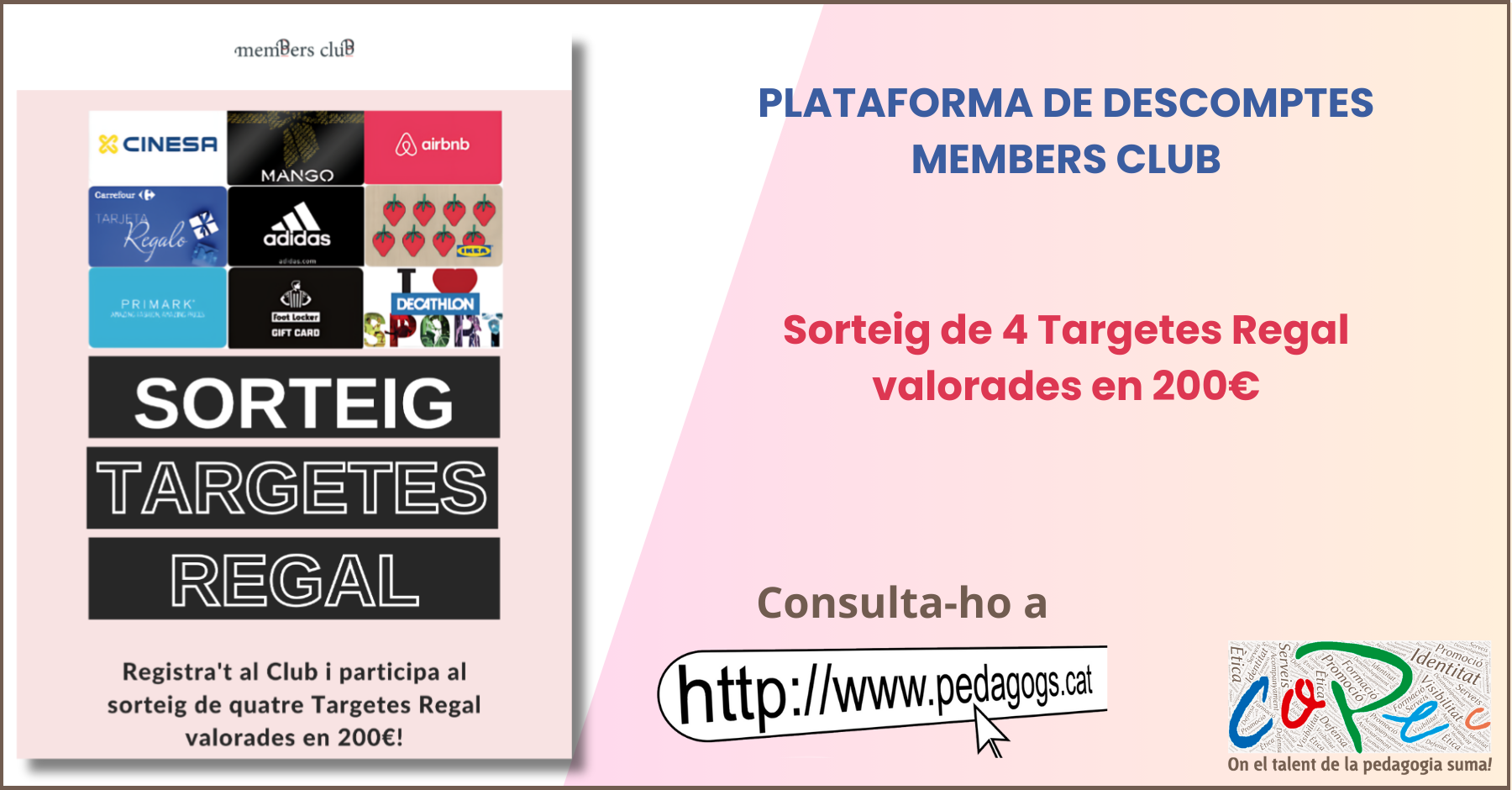 PLATAFORMA DE DESCOMPTES MEMBERS CLUB