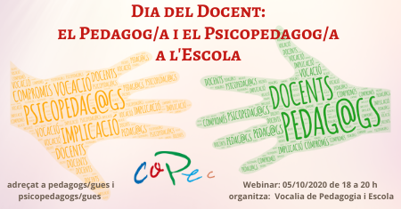 EL PEDAGOG/A I EL PSICOPEDAGOG/A A L’ESCOLA