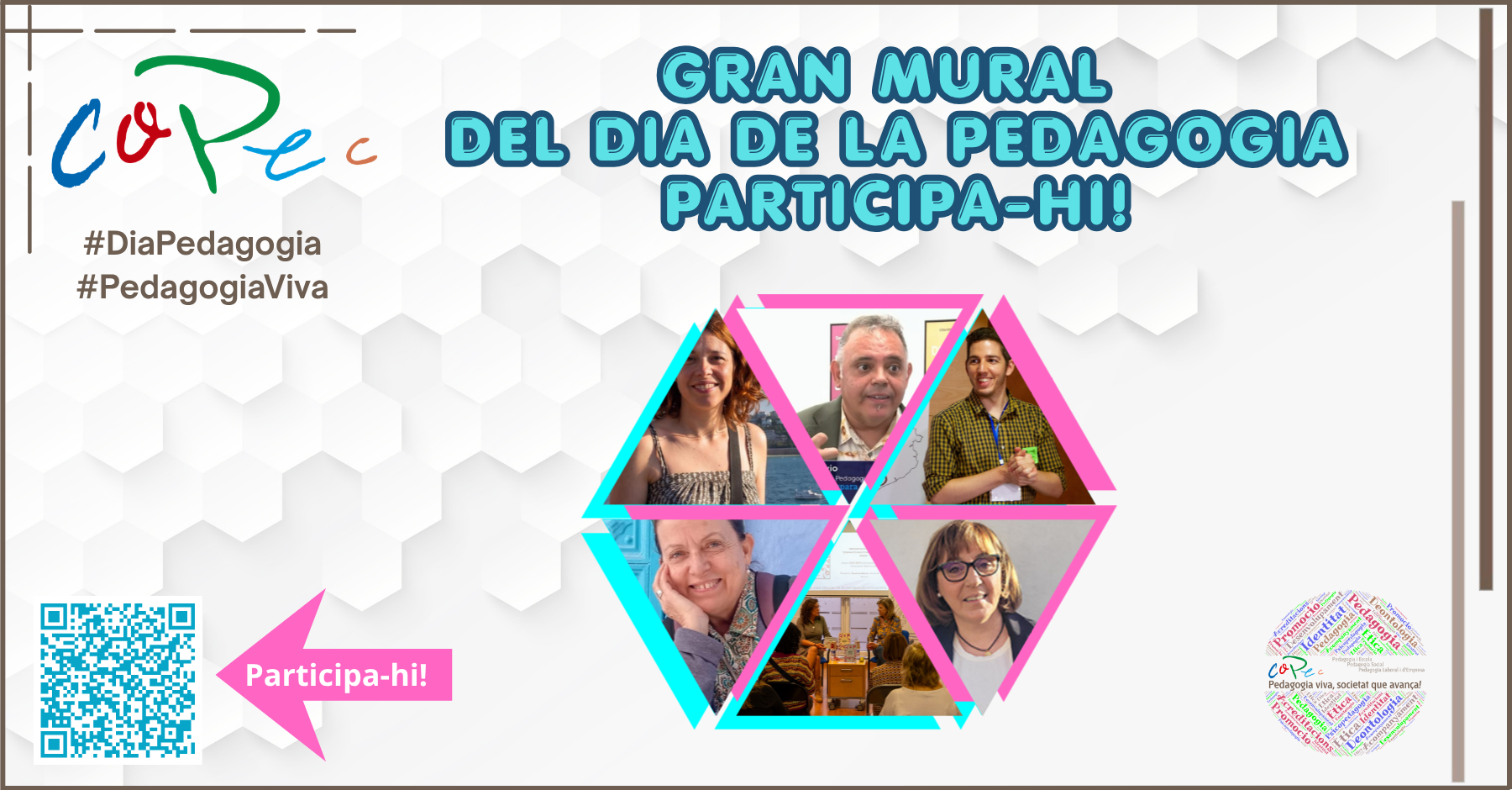 PARTICIPA EN EL GRAN MURAL DEL DIA DE LA PEDAGOGIA!