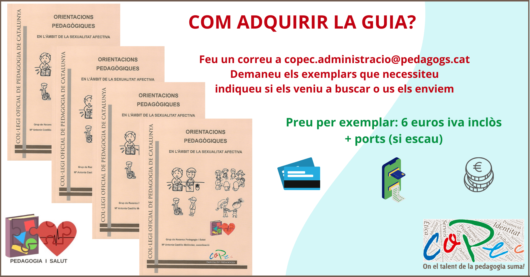 COM ADQUIRIR LA GUIA D’ORIENTACIONS PEDAGÒGIQUES EN L’ÀMBIT DE LA SEXUALITAT AFECTIVA