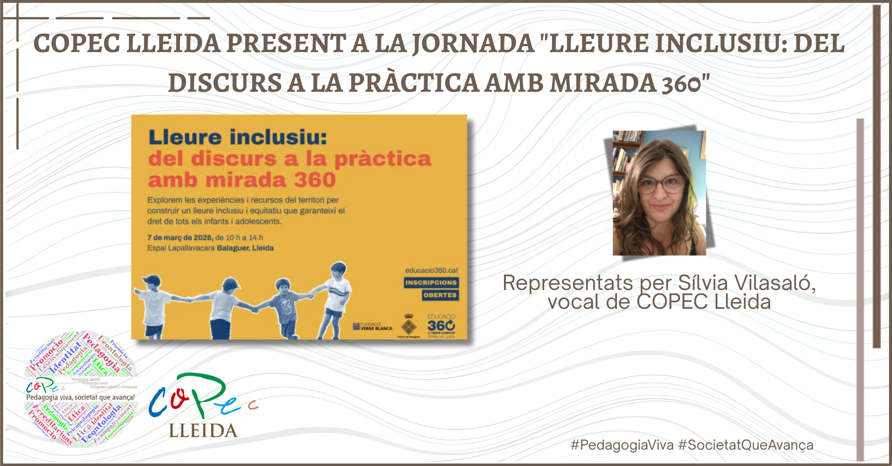 COPEC LLEIDA PRESENTE EN LA JORNADA "OCIO INCLUSIVO: DEL DISCURSO A LA PRÁCTICA CON MIRADA 360"