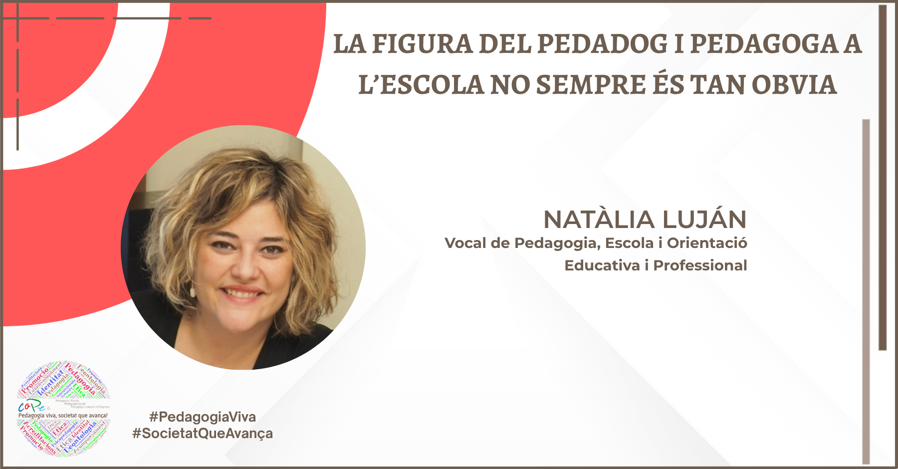 LA FIGURA DEL PEDADOG I PEDAGOGA A L’ESCOLA NO SEMPRE ÉS TAN OBVIA