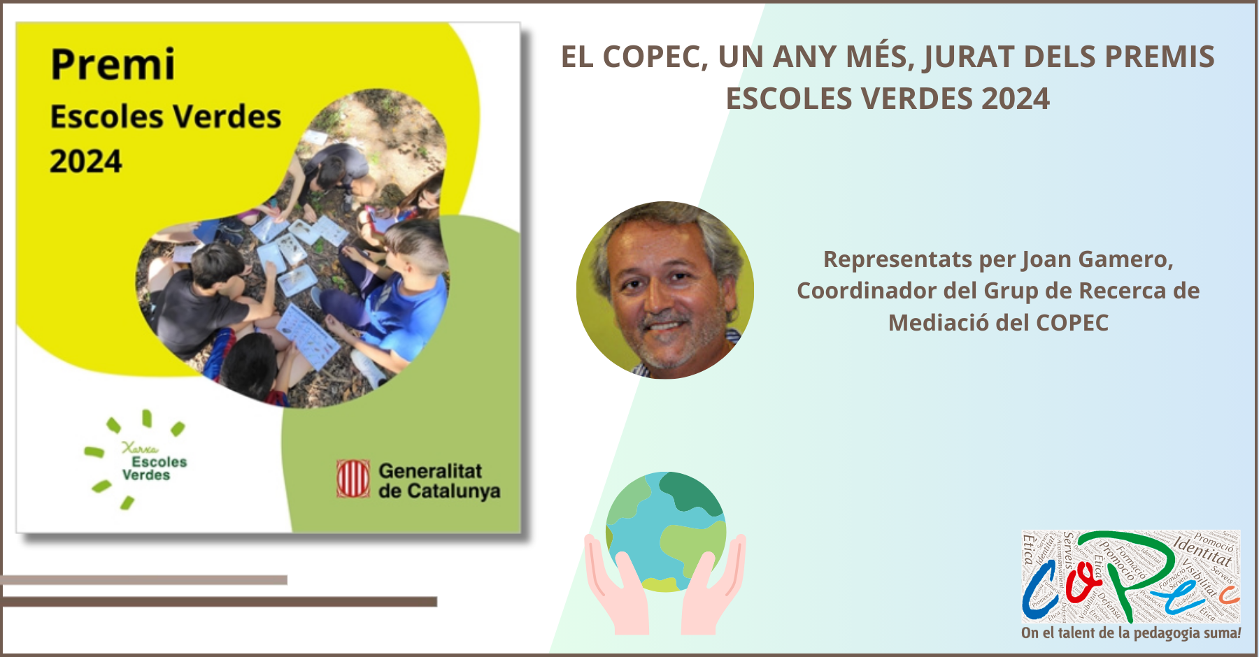 EL COPEC, UN ANY MÉS, JURAT DELS PREMIS ESCOLES VERDES 2024