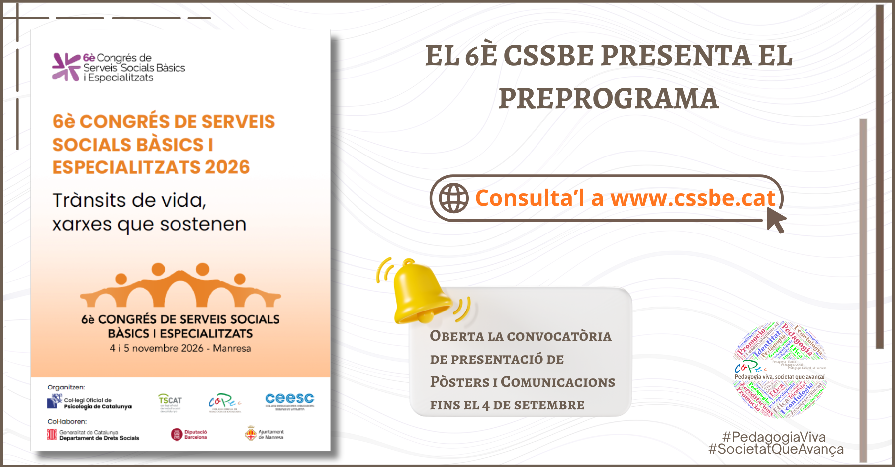EL 6È CSSBE PRESENTA EL PREPROGRAMA