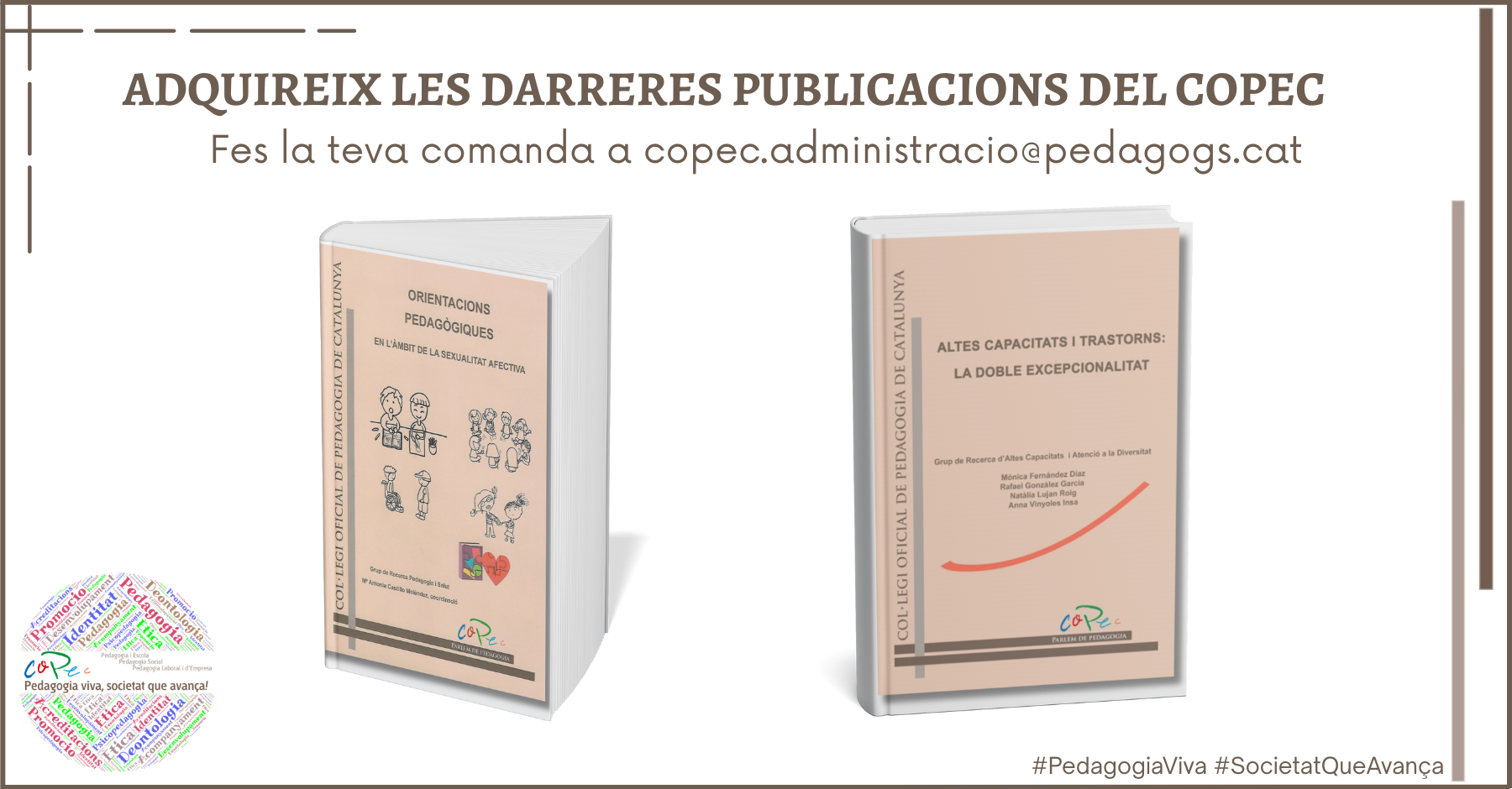 Col·legi Oficial de Pedagogia de Catalunya >  > DARRERES PUBLICACIONS DEL COPEC