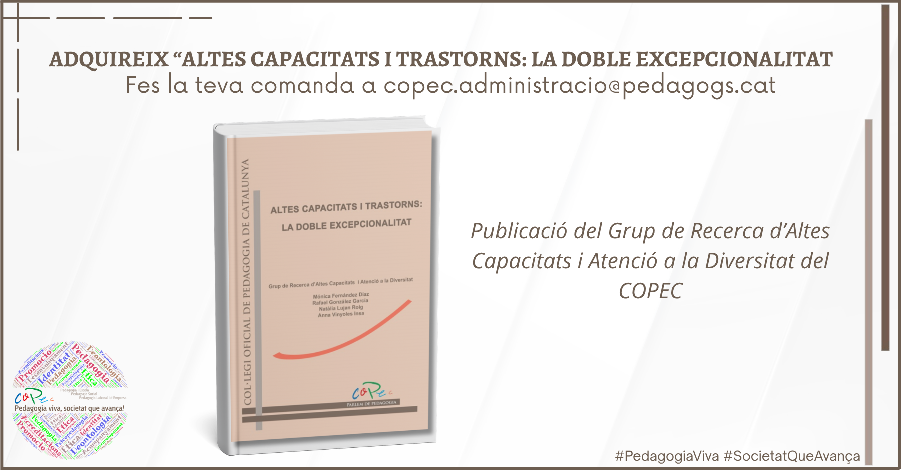 Col·legi Oficial de Pedagogia de Catalunya >  > DARRERES PUBLICACIONS DEL COPEC