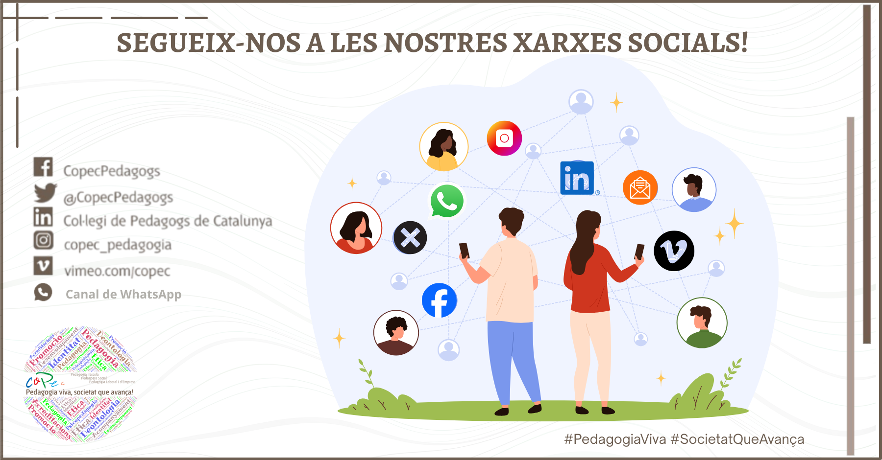 SEGUEIX-NOS A LES NOSTRES XARXES SOCIALS!