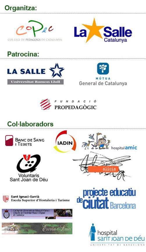 Col·legi Oficial de Pedagogia de Catalunya >  > Col·laboradors de la IV Jornada