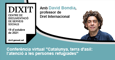 Col·legi Oficial de Pedagogia de Catalunya > agenda > Conferència DIXIT Lleida "Catalunya, terra d’asil: l’atenció a les persones refugiades"