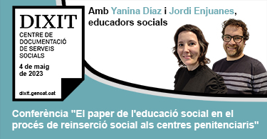 Col·legi Oficial de Pedagogia de Catalunya > agenda > Conferència virtual "El paper de l’educació social en el procés de reinserció social als centres penitenciaris"