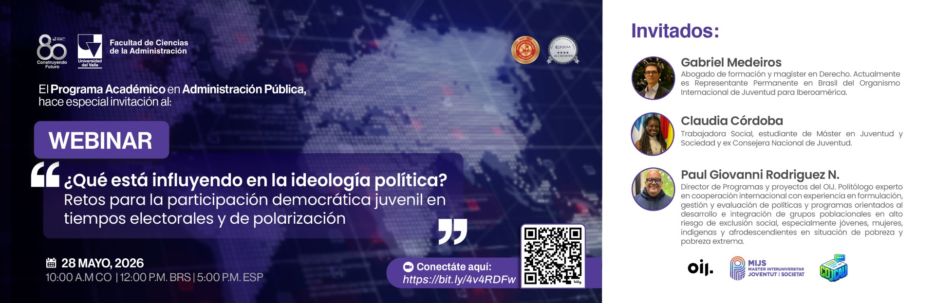 Col·legi Oficial de Pedagogia de Catalunya > agenda > Què està influint en la ideologia política? Reptes per a la participació democràtica juvenil en temps electorals i de polarització